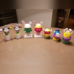 Vintage M&Ms & Hershey Kiss Easter Figures